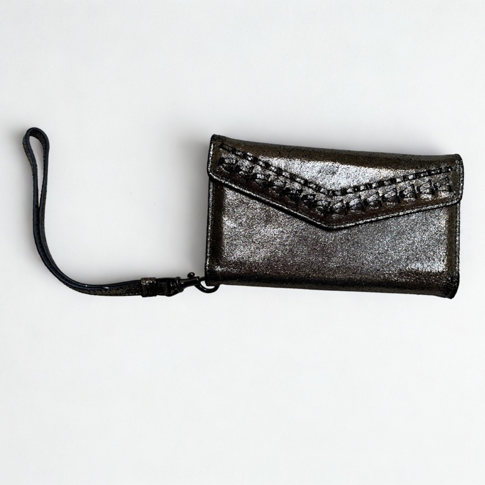 Rebecca Minkoff Black Phone Case Wallet Wristlet (Fits Vintage IPhone 7/8)